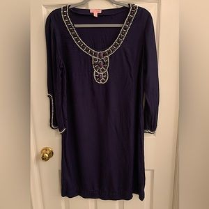 Lilly Pulitzer beaded shift dress